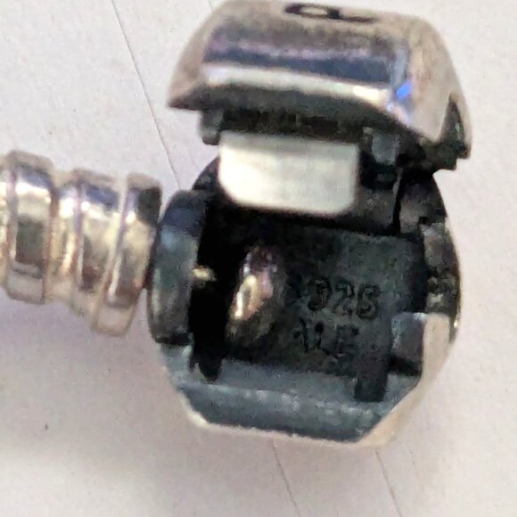 PANDORA Brown Leather Choker Rope Chain Double Wrap Bracelet - Picture 6 of 6